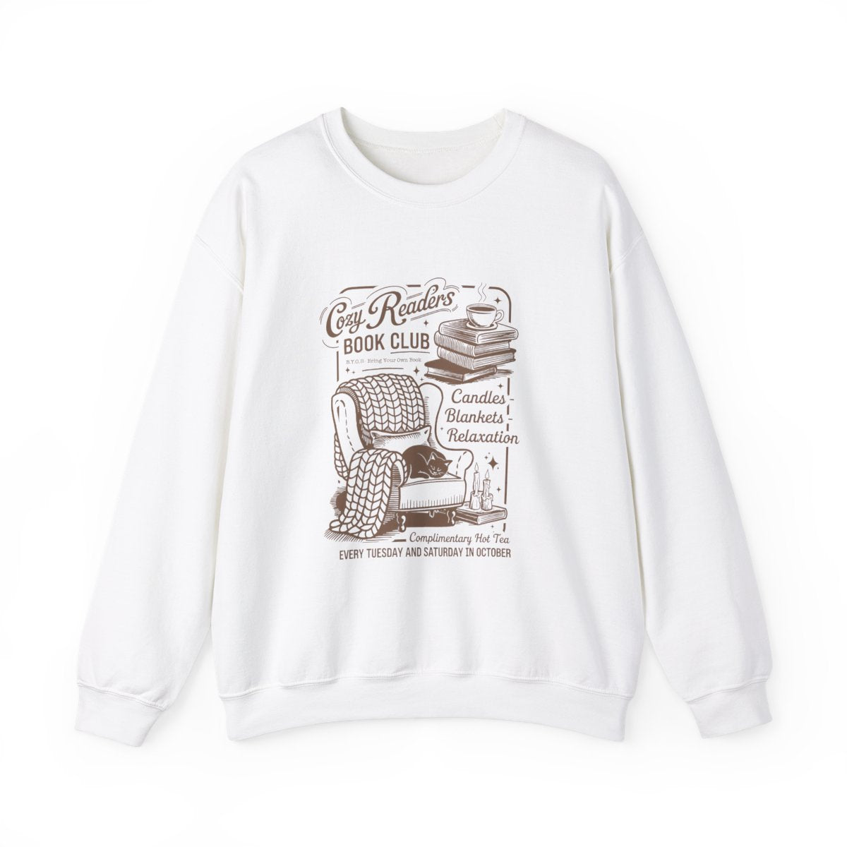 Cozy Readers Bookclub Crewneck