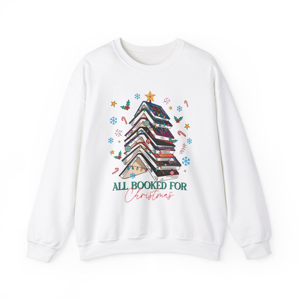 All Booked For Christmas - Throne Of Glass Series Crewneck