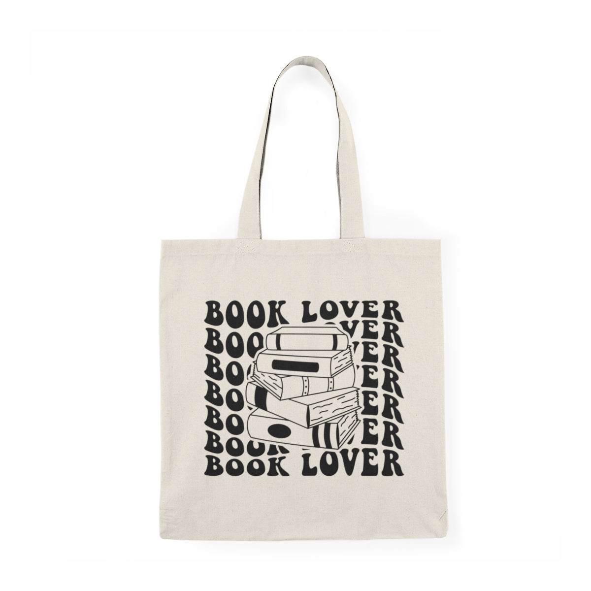 Stacked Books, Book Lover Tote-Bag