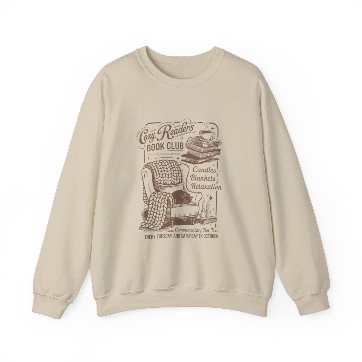 Cozy Readers Bookclub Crewneck