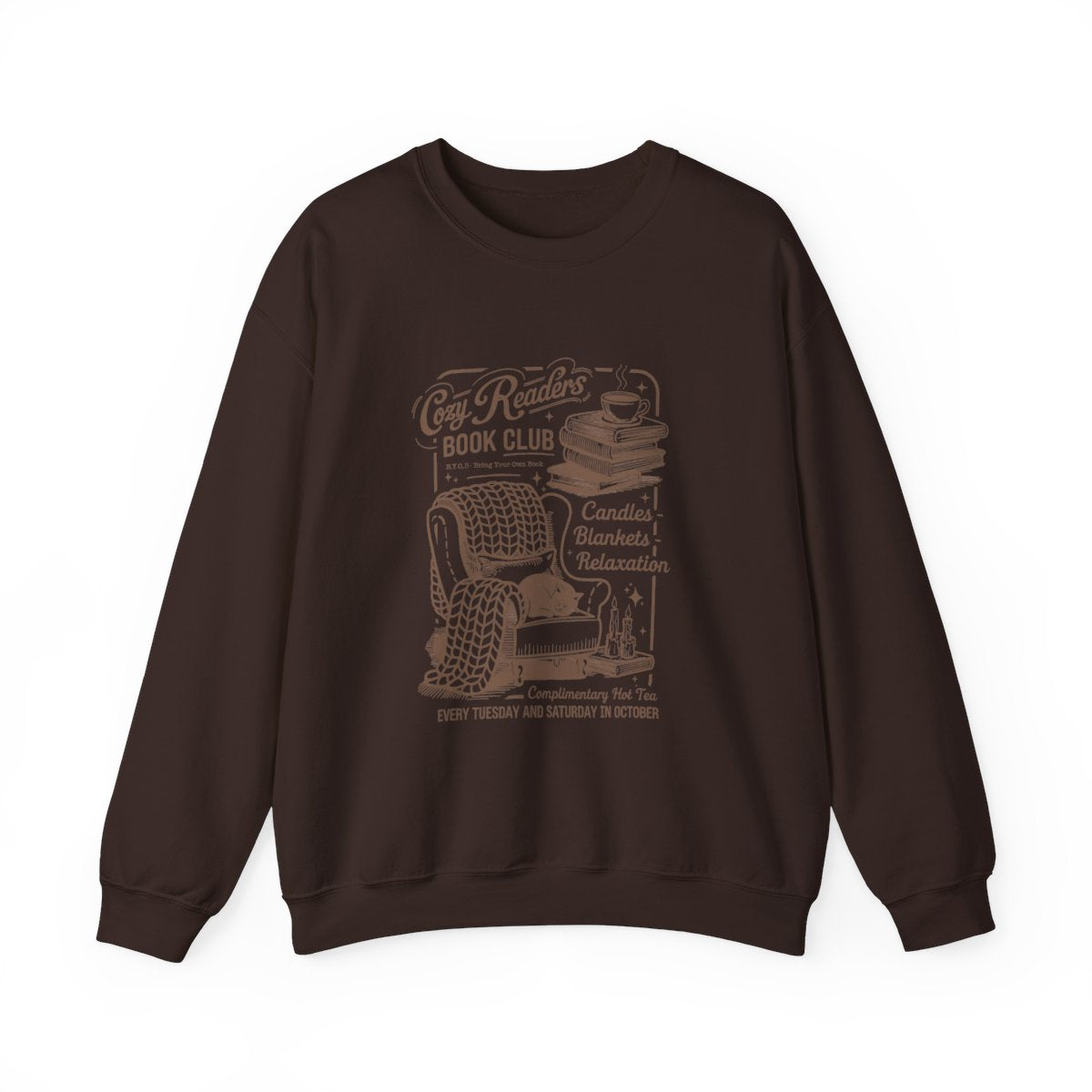 Cozy Readers Bookclub Crewneck