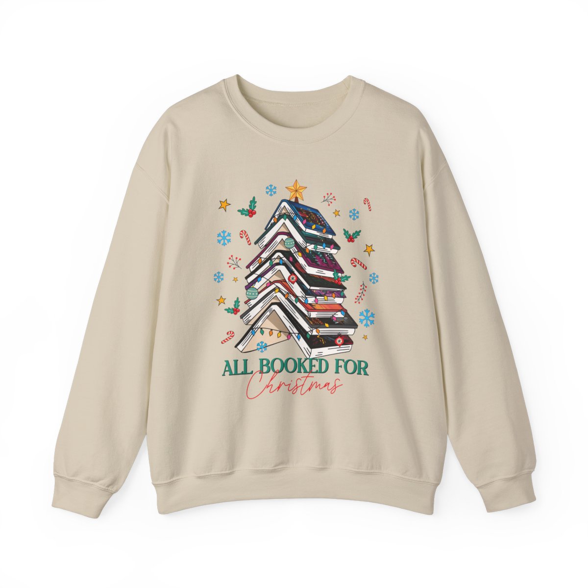 All Booked For Christmas - Throne Of Glass Series Crewneck