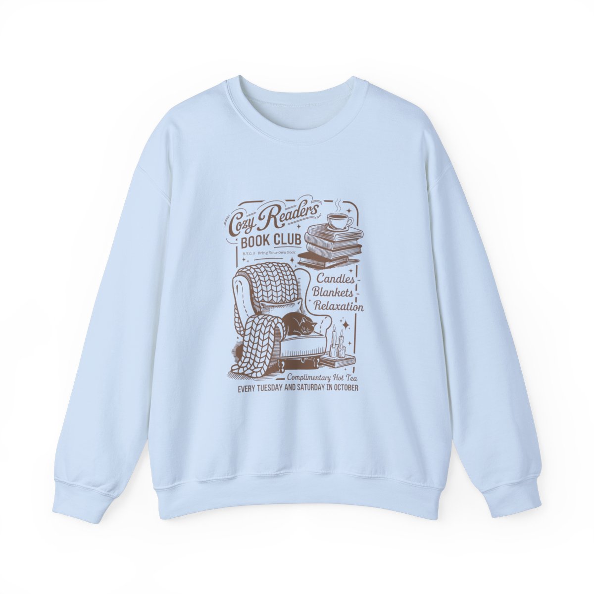 Cozy Readers Bookclub Crewneck