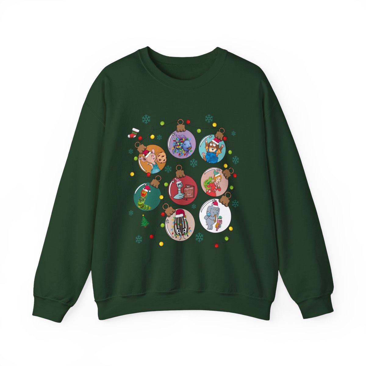 Classic Children's Books Ornament Crewneck