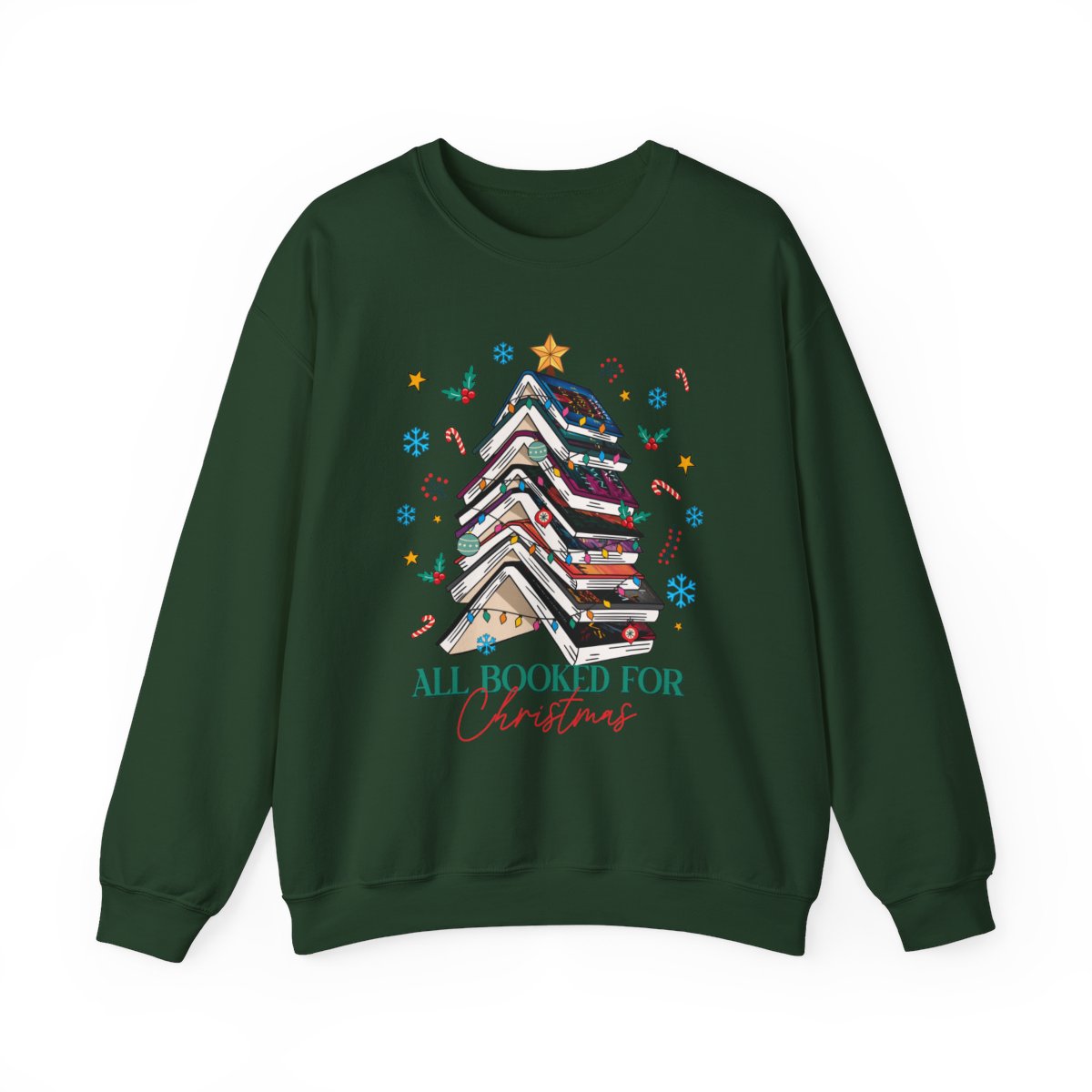 All Booked For Christmas - Throne Of Glass Series Crewneck