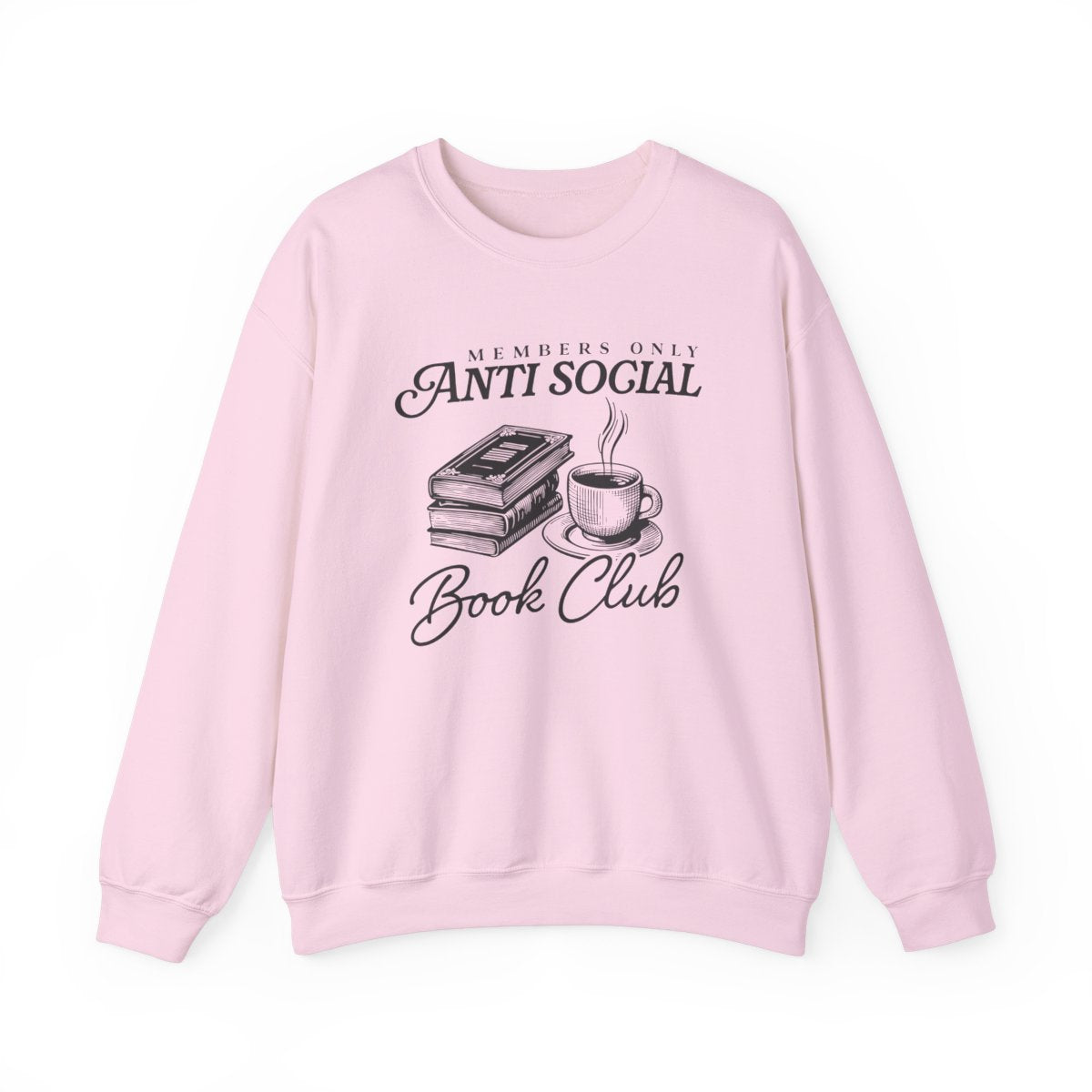 Members Only Antisocial Book Club Crewneck Sweatshirt