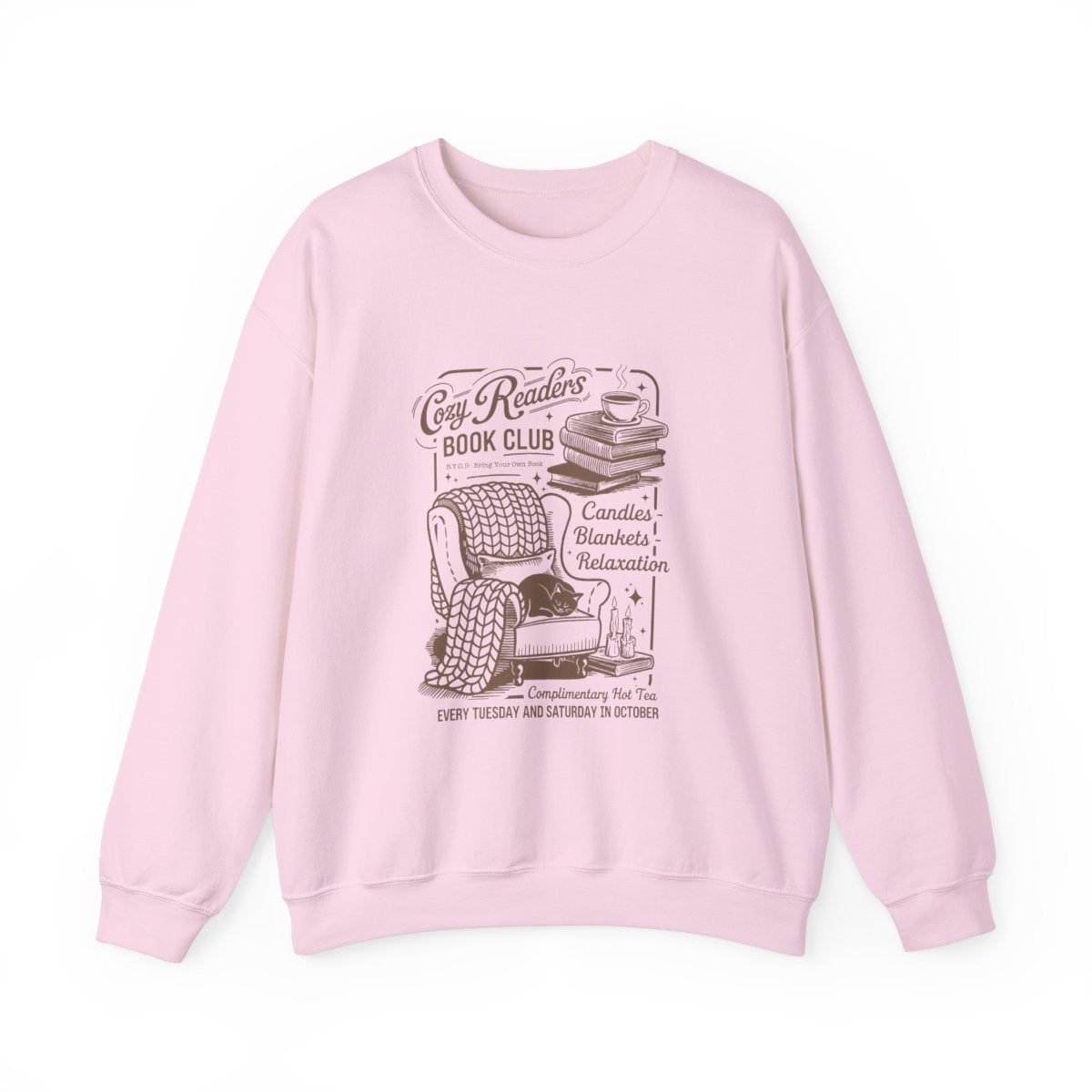 Cozy Readers Bookclub Crewneck