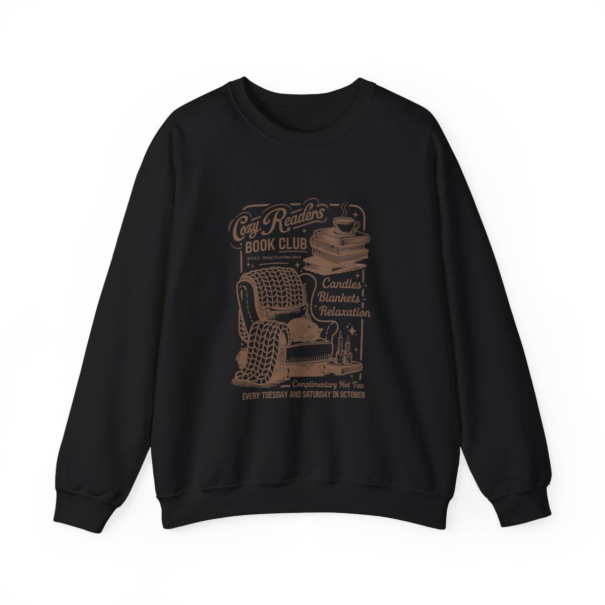 Cozy Readers Bookclub Crewneck